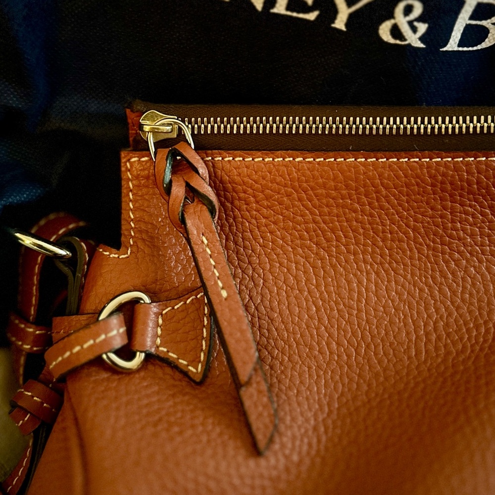 NEW - Dooney & Bourke Leather Mini Satchel - Picture 4 of 15